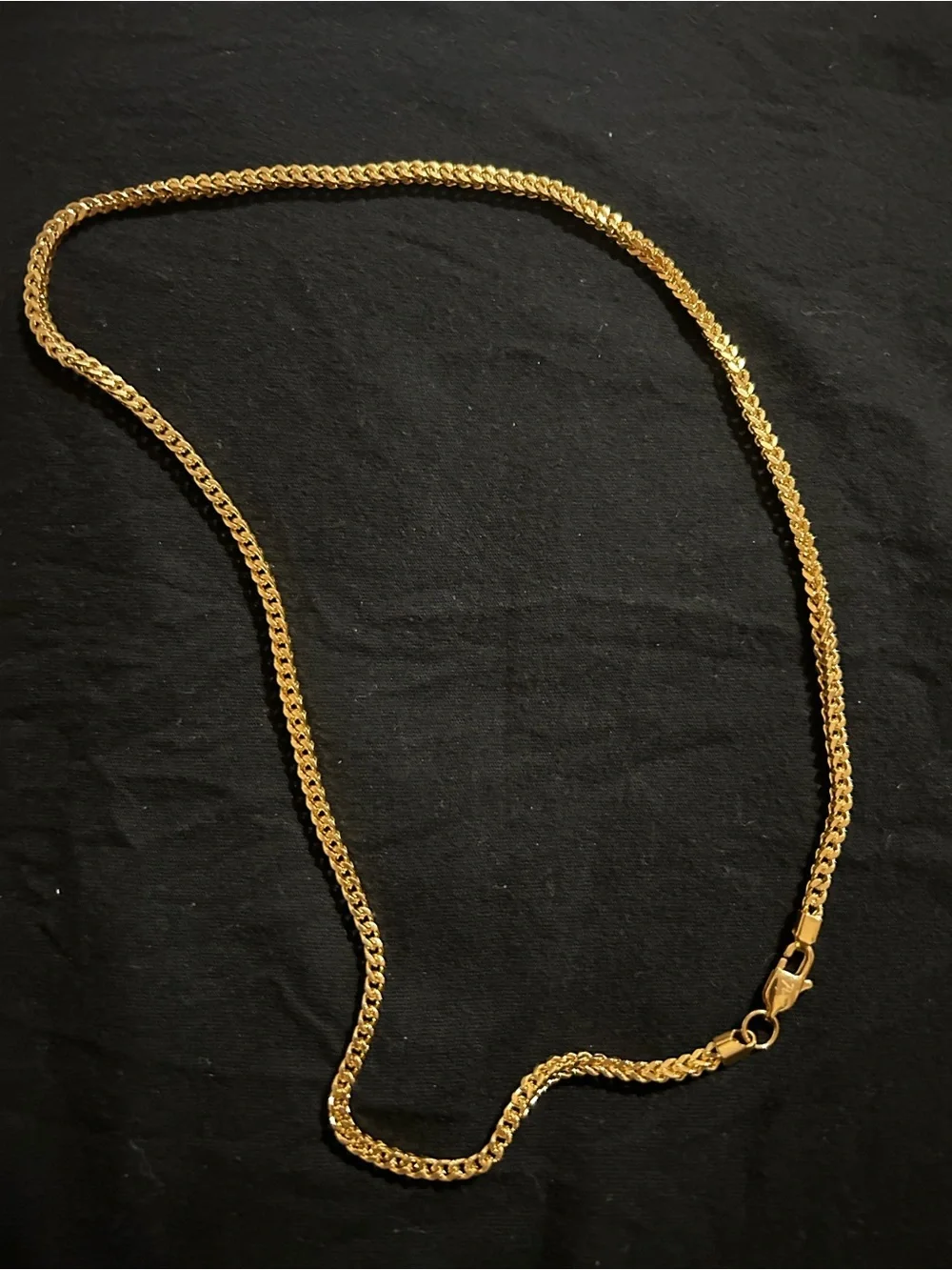 Gold-Tone Rope Chain